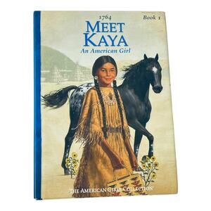 American Girl Kaya Meet Book Pleasant Co 2002 Hardcover Storybook Paperback Vtg